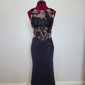 Black Prom or Evening Gown